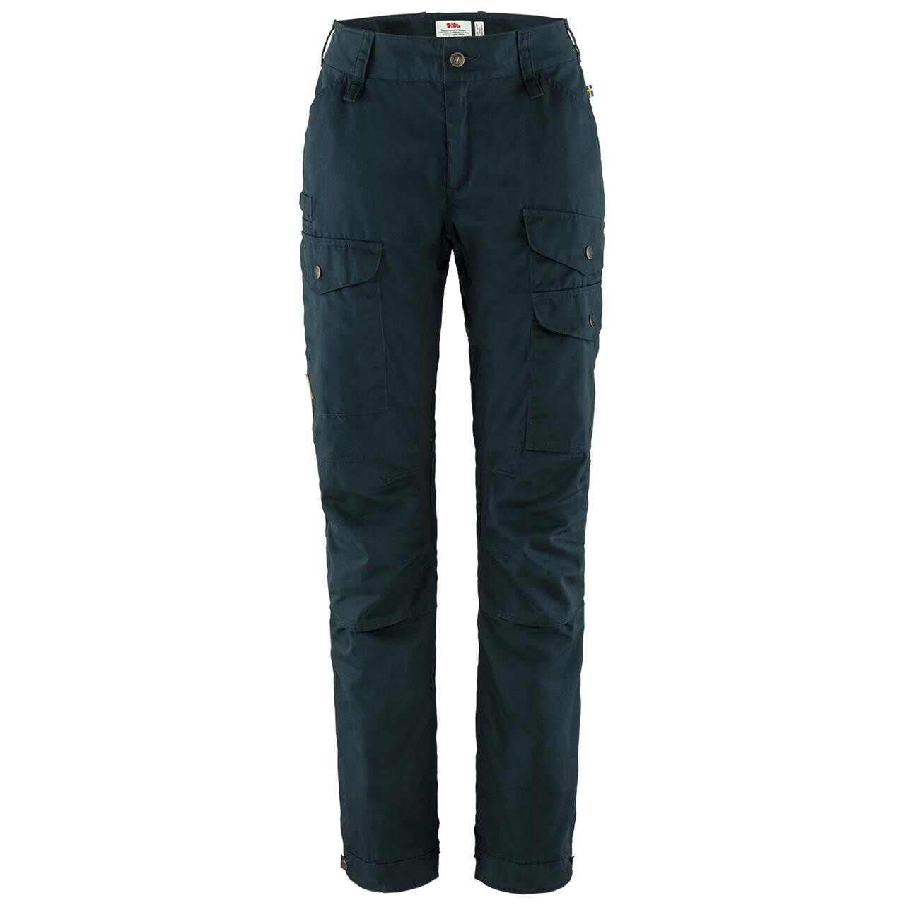 Fjallraven Womens Vidda Pro Ventilated Trousers Short Blå Dark Navy 555