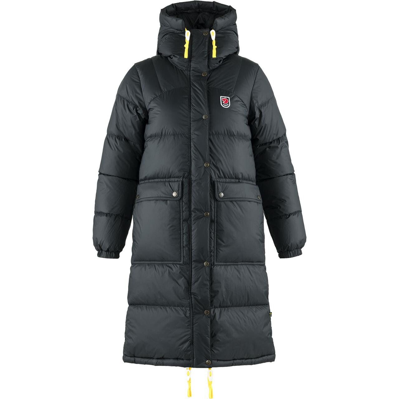 Fjällräven Womens Expedition Long Down Parka  (Sort (BLACK/550) X-large)