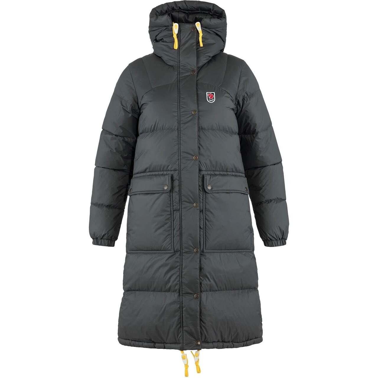 Fjällräven Womens Expedition Long Down Parka  (Grå (BASALT/050) X-small)