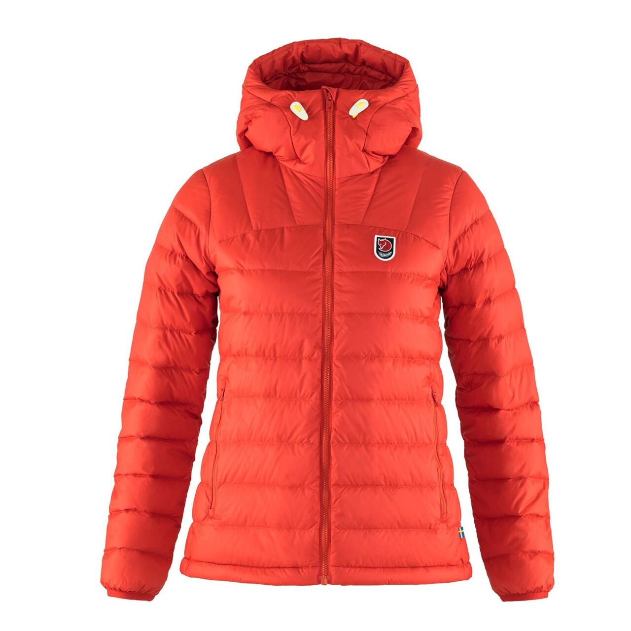 Fjällräven Womens Expedition Pack Down Hoodie  (Rød (TRUE RED/334) Medium)