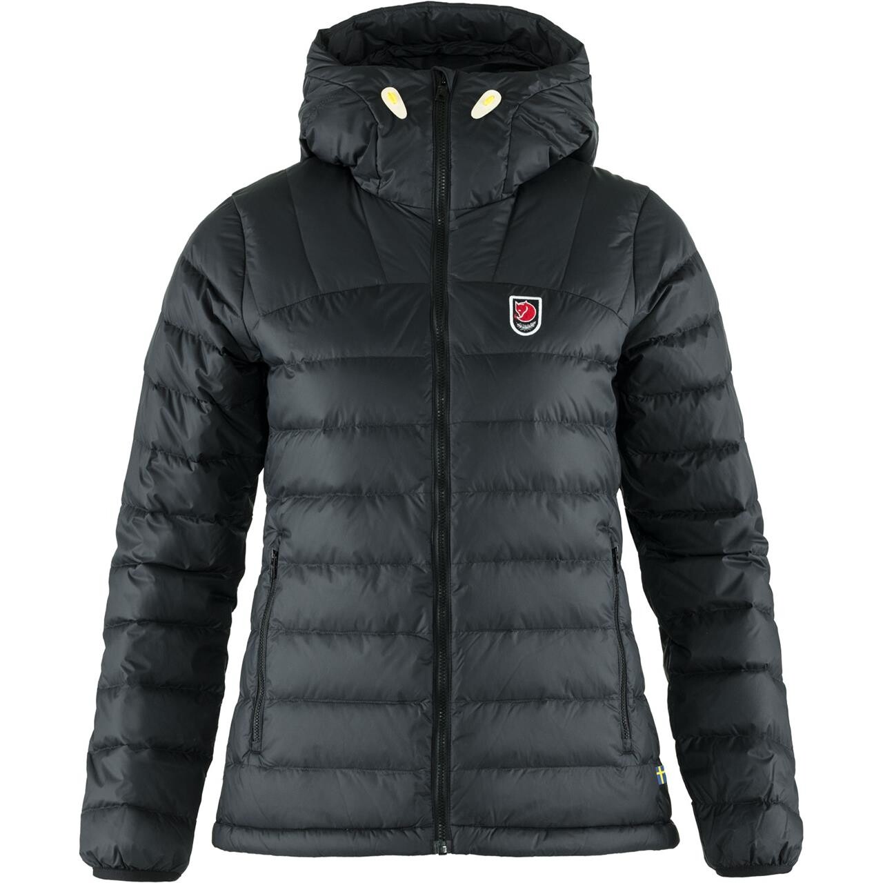 Fjällräven Womens Expedition Pack Down Hoodie  (Sort (BLACK/550) X-small)