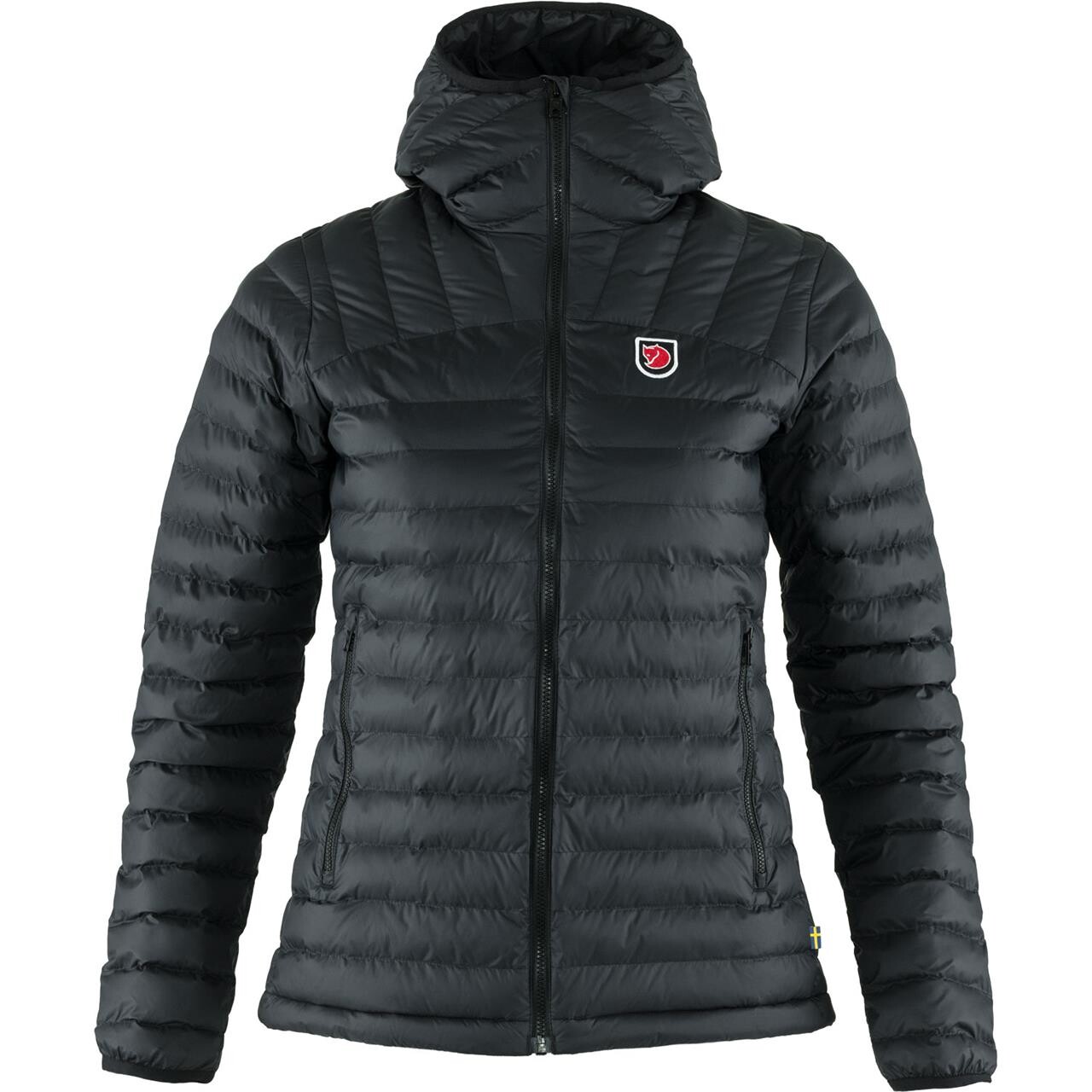 Fjällräven Womens Expedition Lätt Hoodie  (Sort (BLACK/550) X-small)