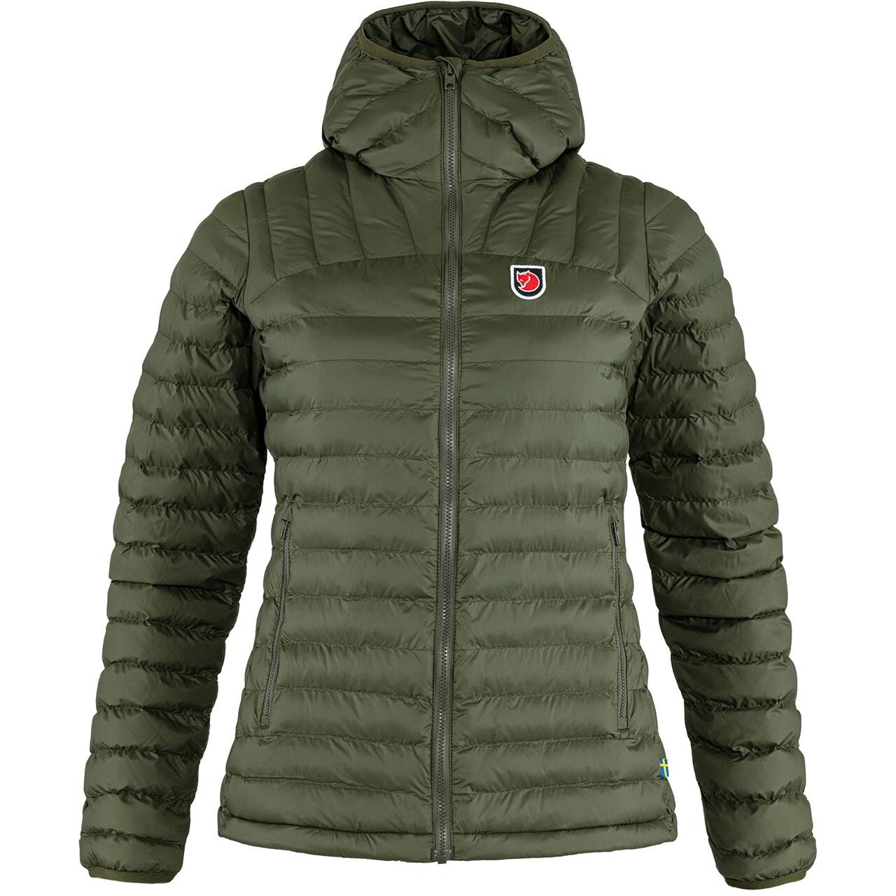 Fjällräven Womens Expedition Lätt Hoodie  (Grøn (DEEP FOREST/662) Small)