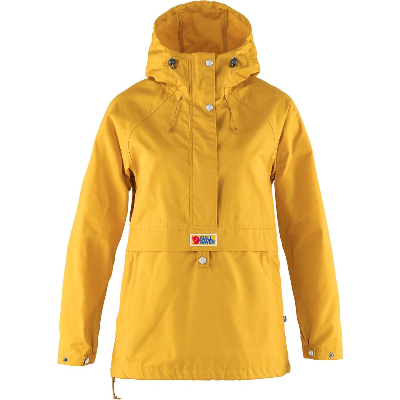 Billede af Fjällräven Womens Vardag Anorak (Gul (MUSTARD YELLOW/161) X-small) hos Friluftsland.dk