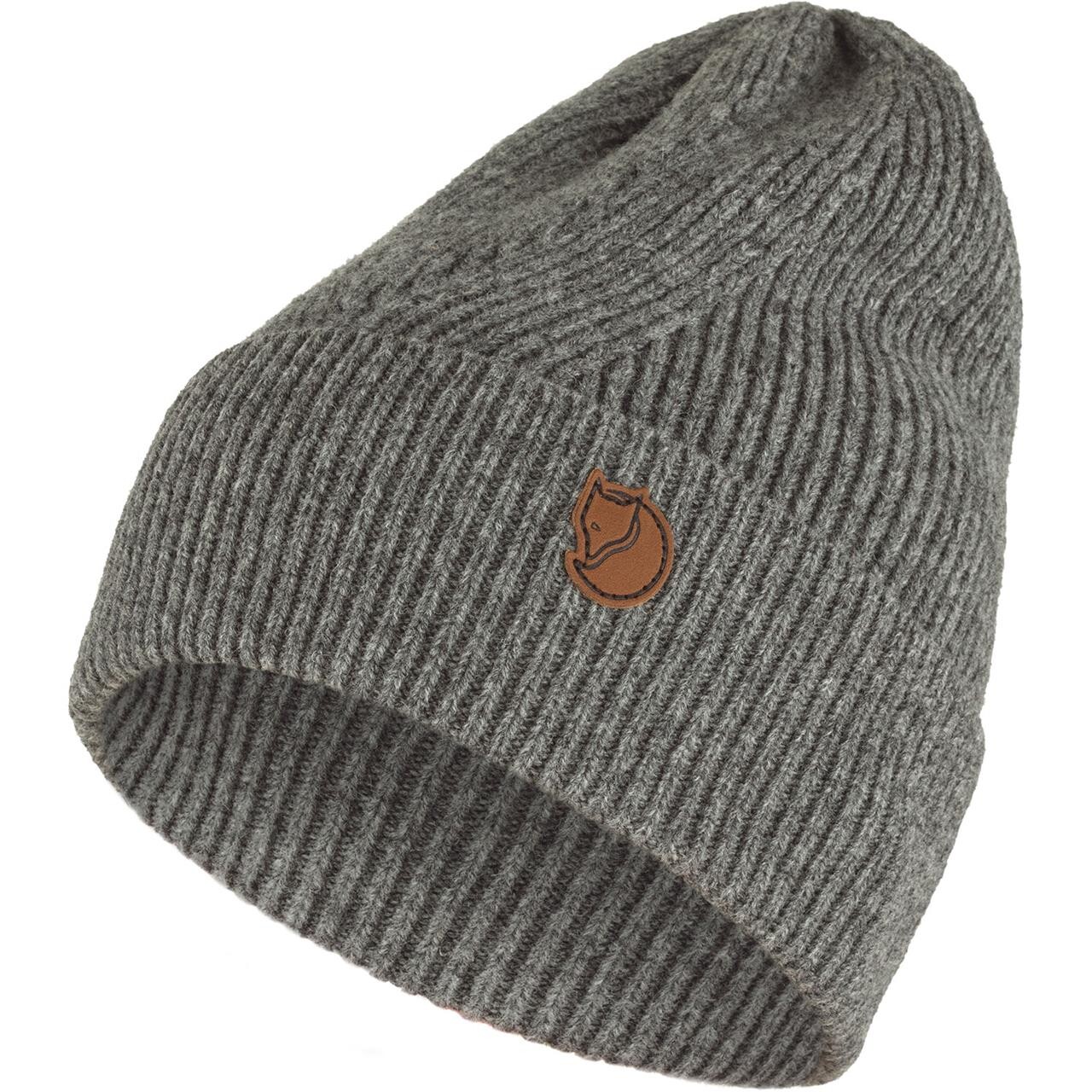 6: Fjällräven Directional Rib Beanie (Grå (GREY/020) One size)