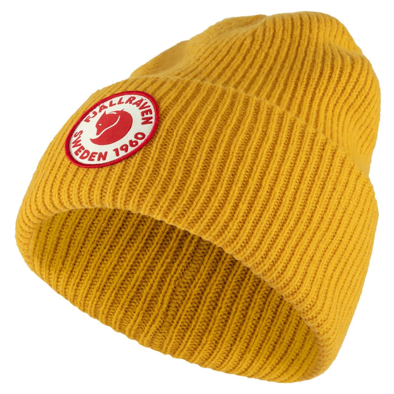 Fjallraven 1960 Logo Hat Gul Mustard Yellow 161 One Size