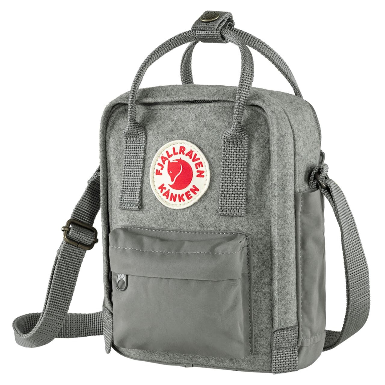 Fjallraven Kånken Wool Sling Grå Granite Grey 027 One Size