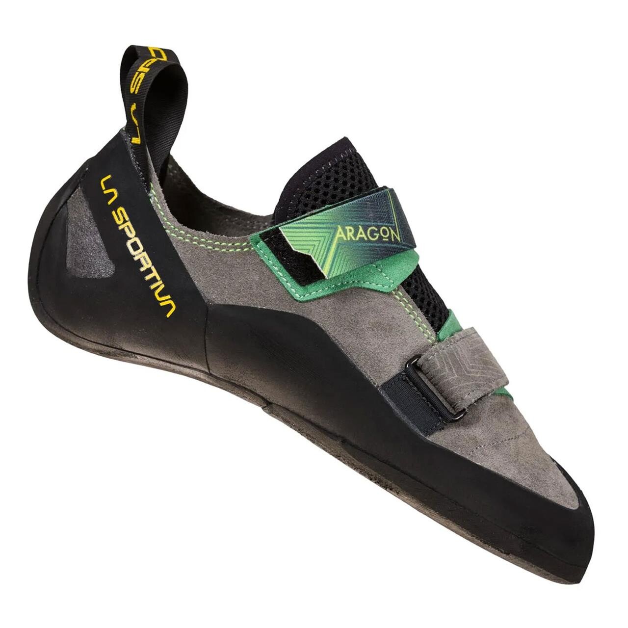 Se La Sportiva Mens Aragon (Grå (CLAY/JASMINE GREEN) 40,5) hos Friluftsland.dk