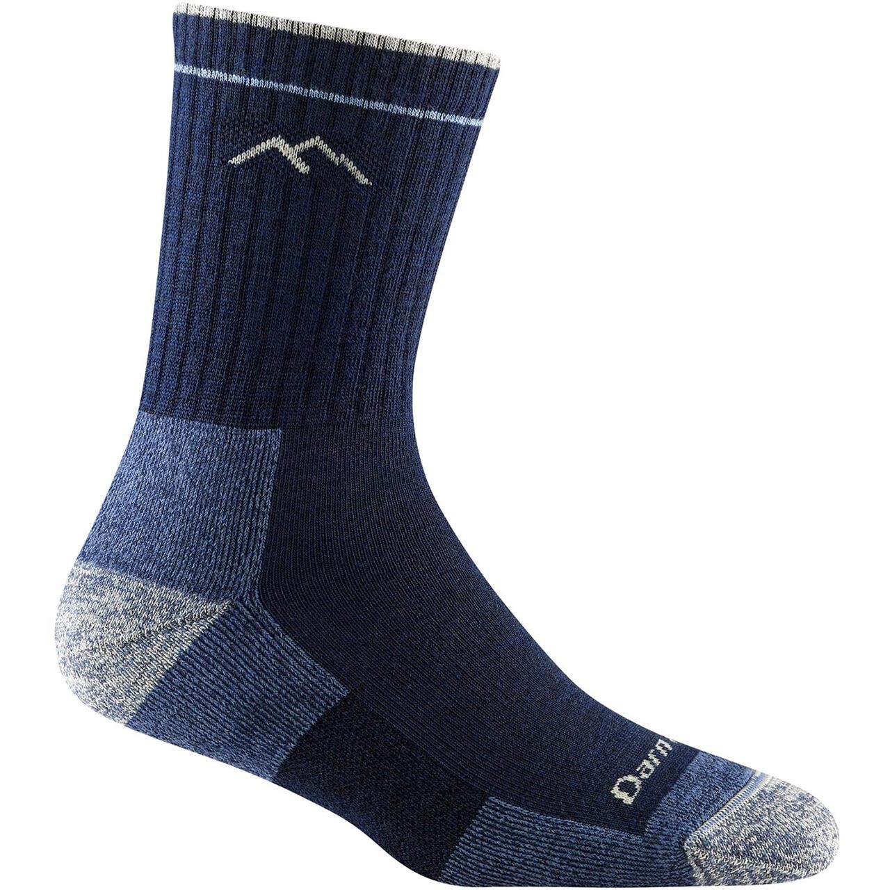 Se Darn Tough Womens Hiker Micro Crew Sock Cushion (Grå (ECLIPSE) 35-37,5) hos Friluftsland.dk