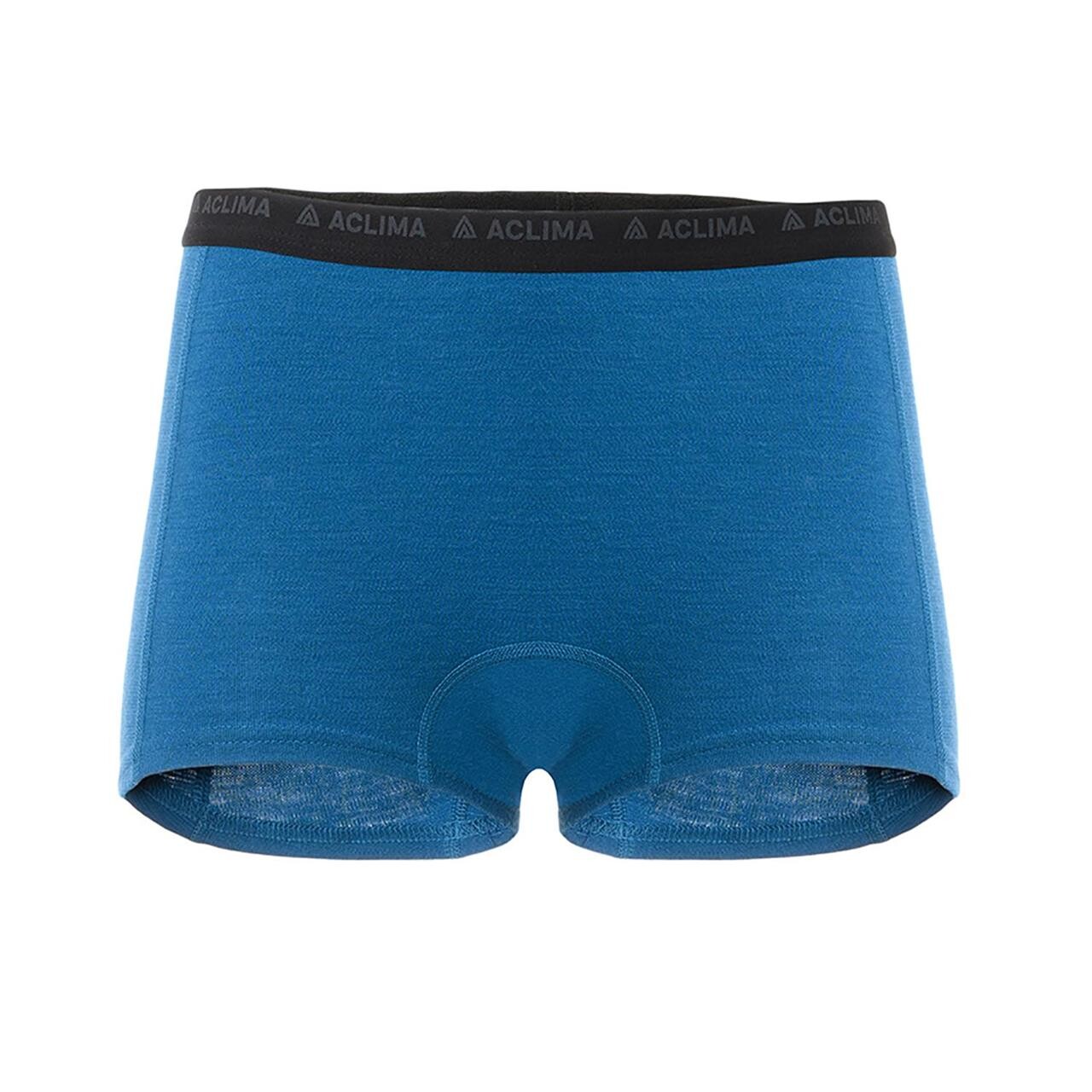 Aclima Womens Warmwool Boxer Shorts Blå Corsair Xx Large