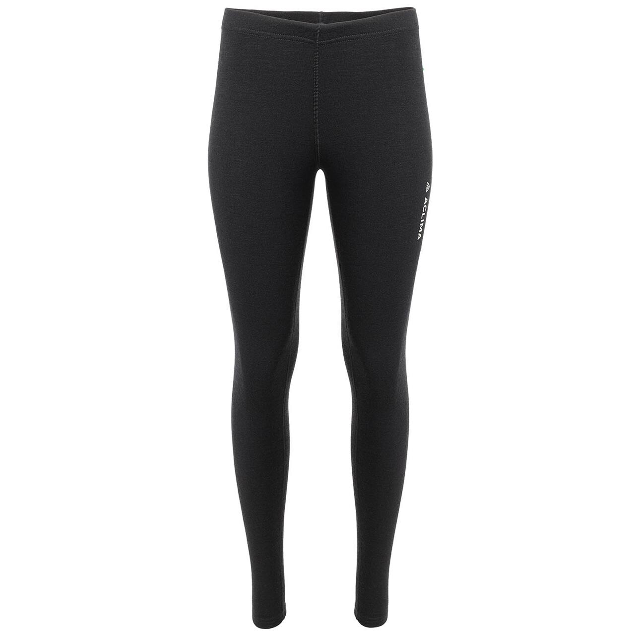 Aclima Womens WarmWool Longs  (Sort (JET BLACK) XXX-large)