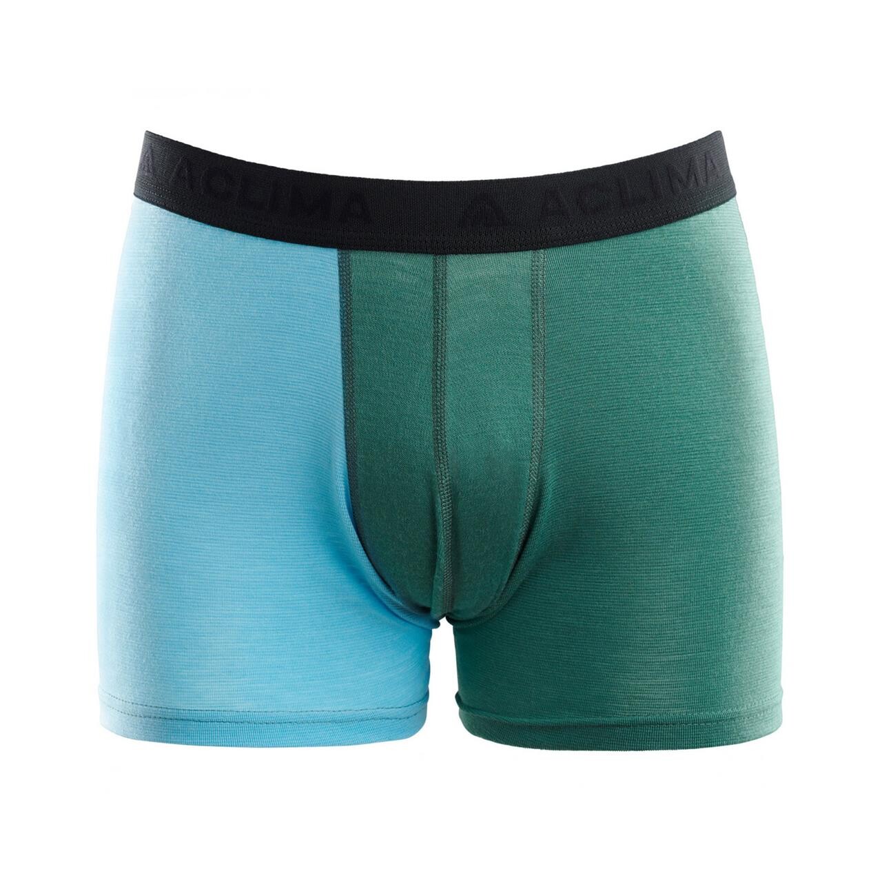 Aclima Mens WarmWool Boxer Shorts  (Blå (NORTH ATLANTIC/REEF WATERS) XX-large)