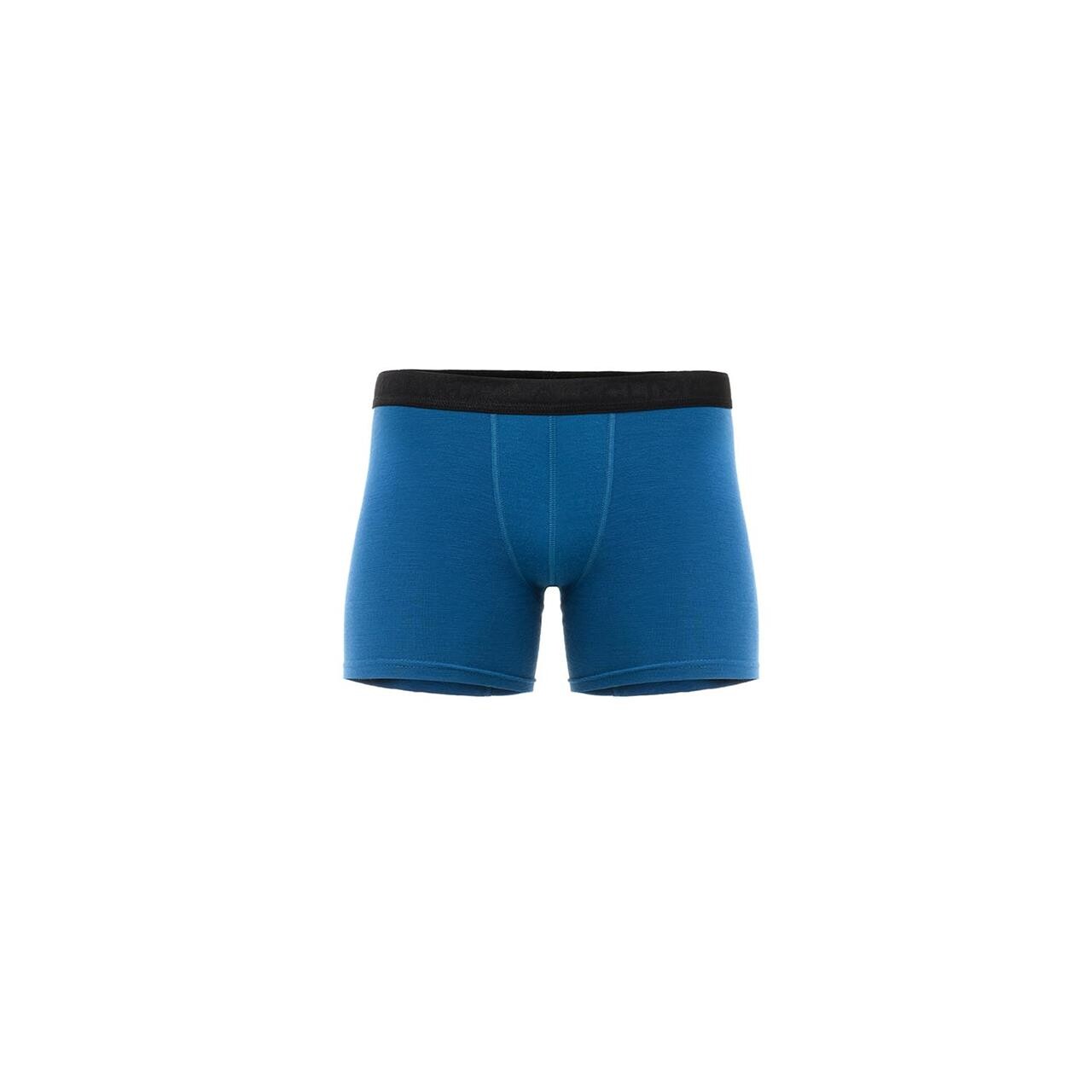 Aclima Mens Warmwool Boxer Shorts Blå Corsair Large