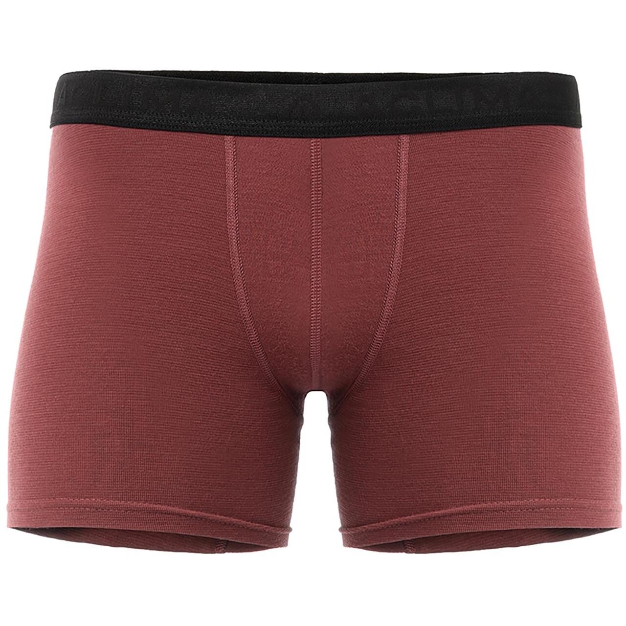 Aclima Mens Warmwool Boxer Shorts Rød Spiced Apple Small