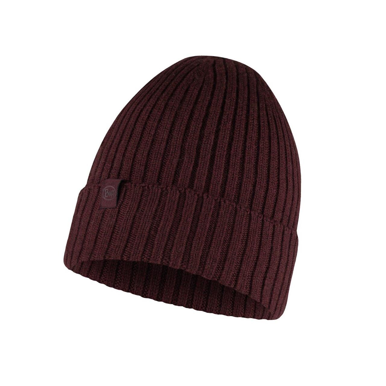 Buff Knitted Hat Norval (Rød (NORVAL MAROON) One size)