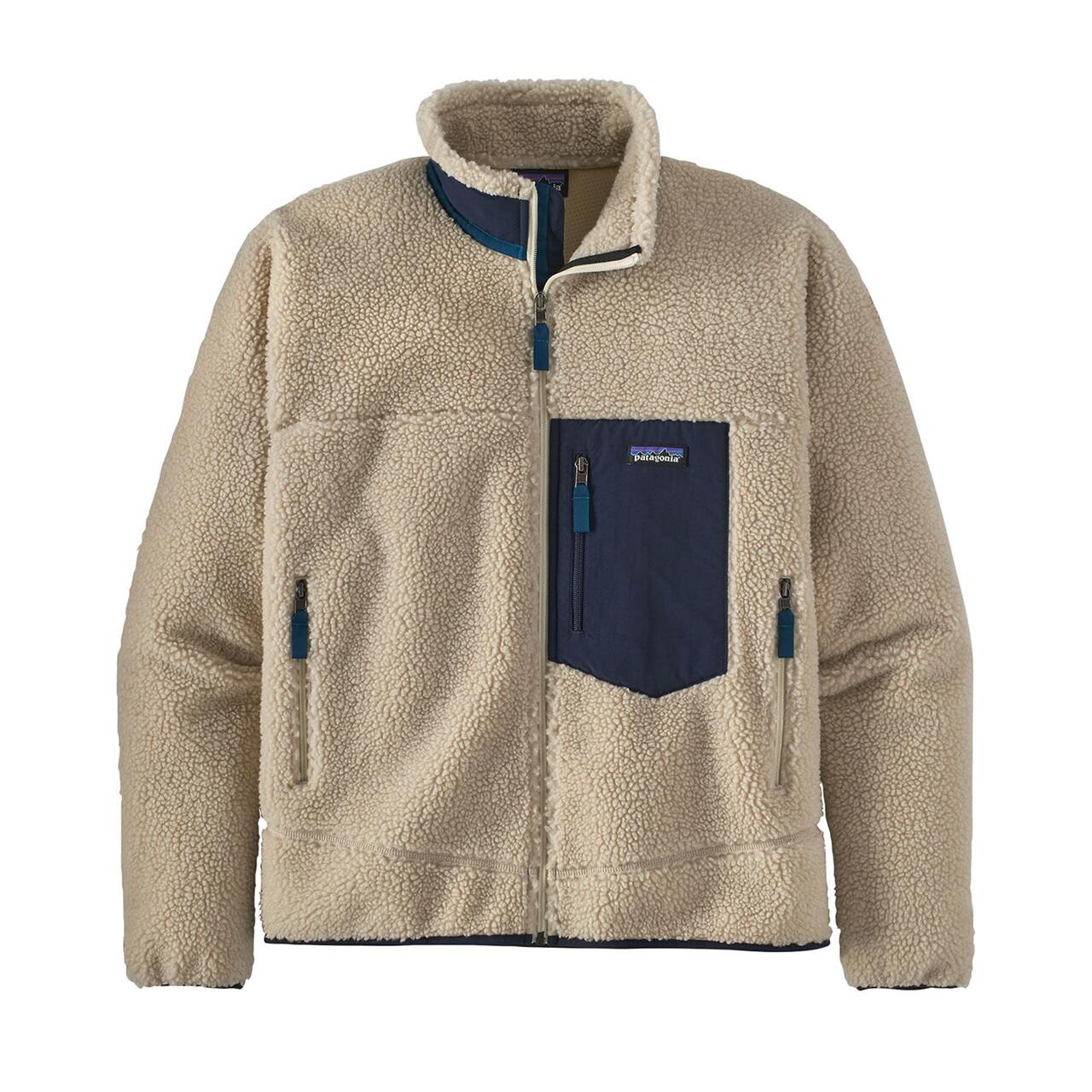 Se Patagonia Mens Classic Retro-X Jacket (Beige (NATURAL) Small) hos Friluftsland.dk