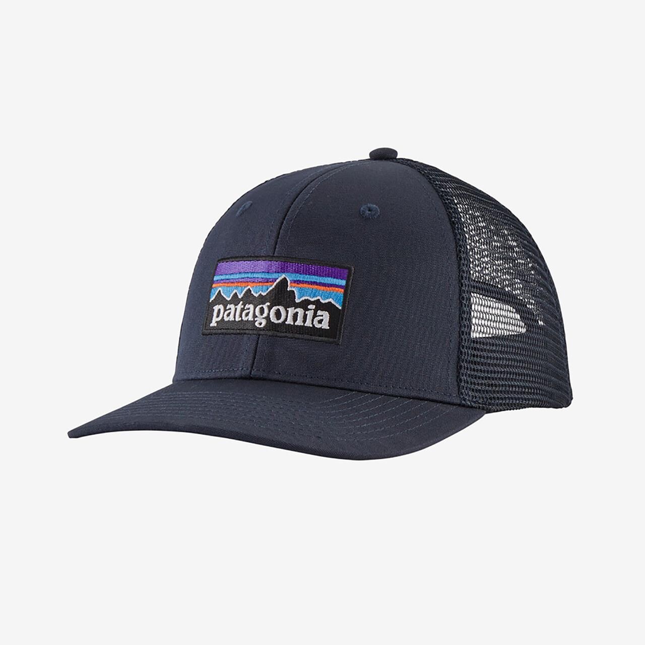Patagonia P-6 Logo Trucker Hat (Blå (NAVY BLUE) One size)