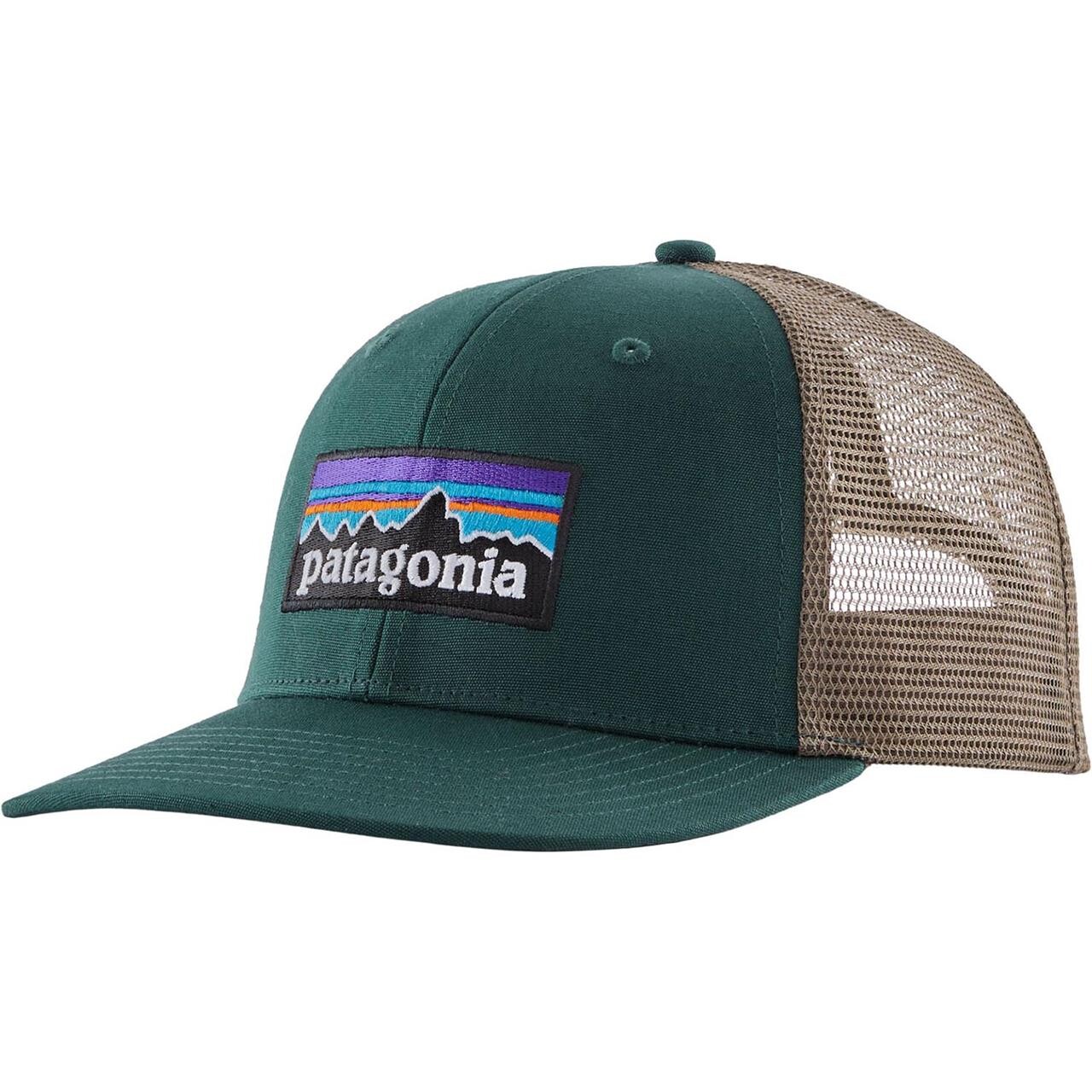 Patagonia P-6 Logo Trucker Hat (Grøn (CASCADE GREEN) One size)