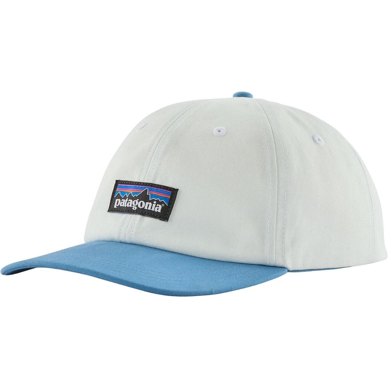 Patagonia P-6 Label Trad Cap (Blå (BIRCH WHITE W/SHORE BLUE) One size)