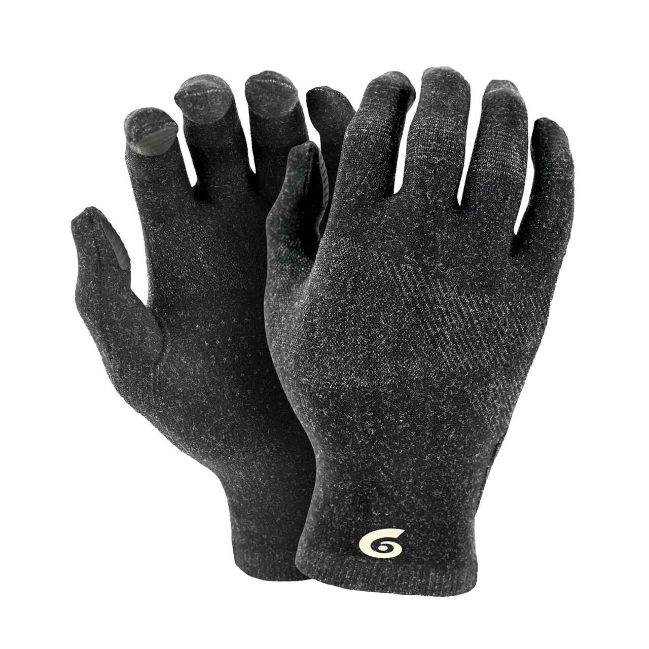 Point6 Base Glove (BLACK (BLACK/CHARCOAL) Small/medium (S/M))
