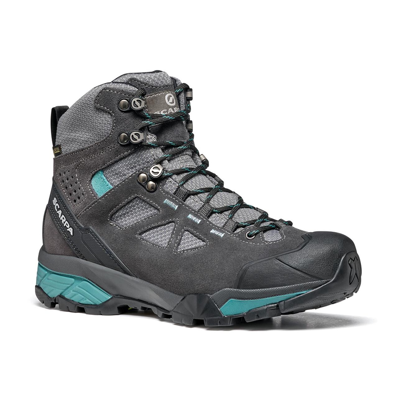 Scarpa Womens Zg Lite Gtx Grå Dark Gray/lagoon 36