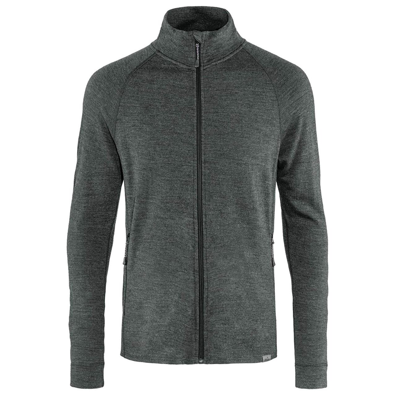 Se Tierra Mens Templet Midlayer Jacket 2020 model (Sort (BLACK MELANGE) Medium) hos Friluftsland.dk