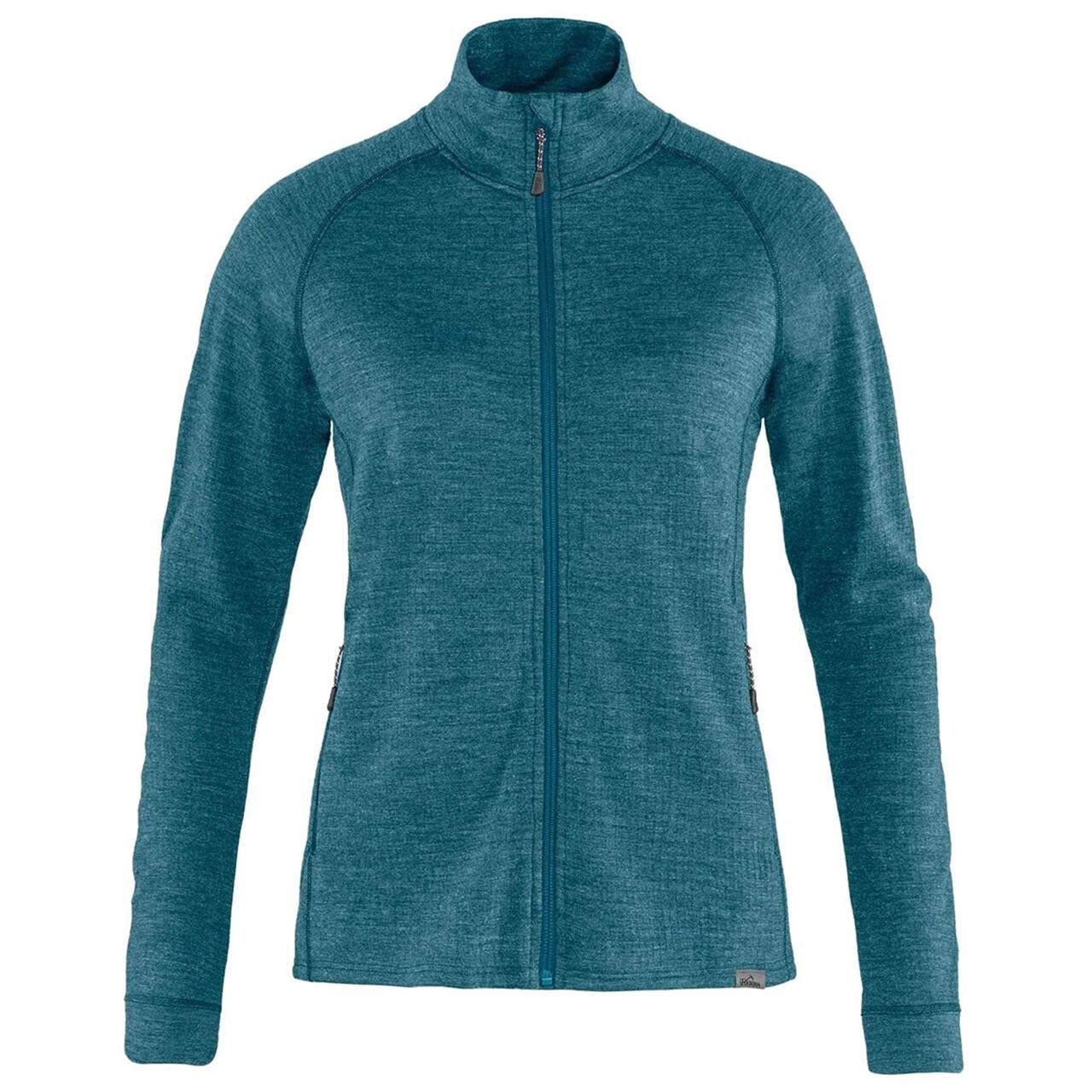 Se Tierra Womens Templet Midlayer Jacket 2020 model (Blå (MAJOLICA BLUE) Large) hos Friluftsland.dk