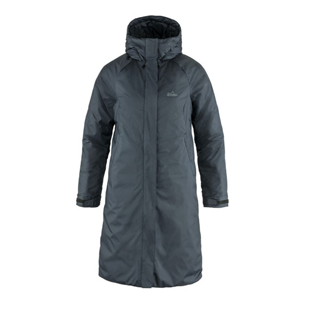 Tierra Womens Belay Coat Grå Grey Blue