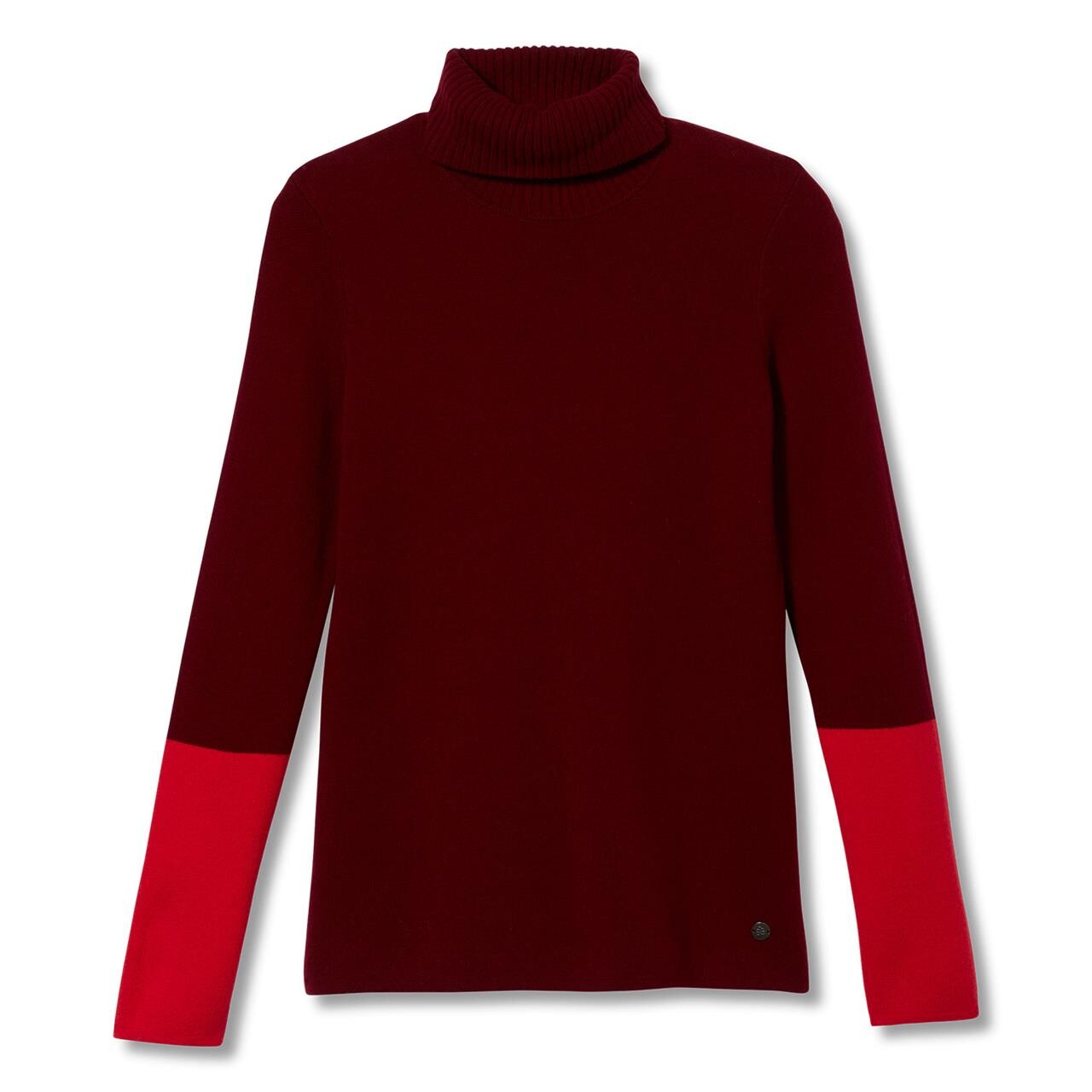 Royal Robbins Womens All Season Merino Turtleneck (RED (SYRAH) Large (L))