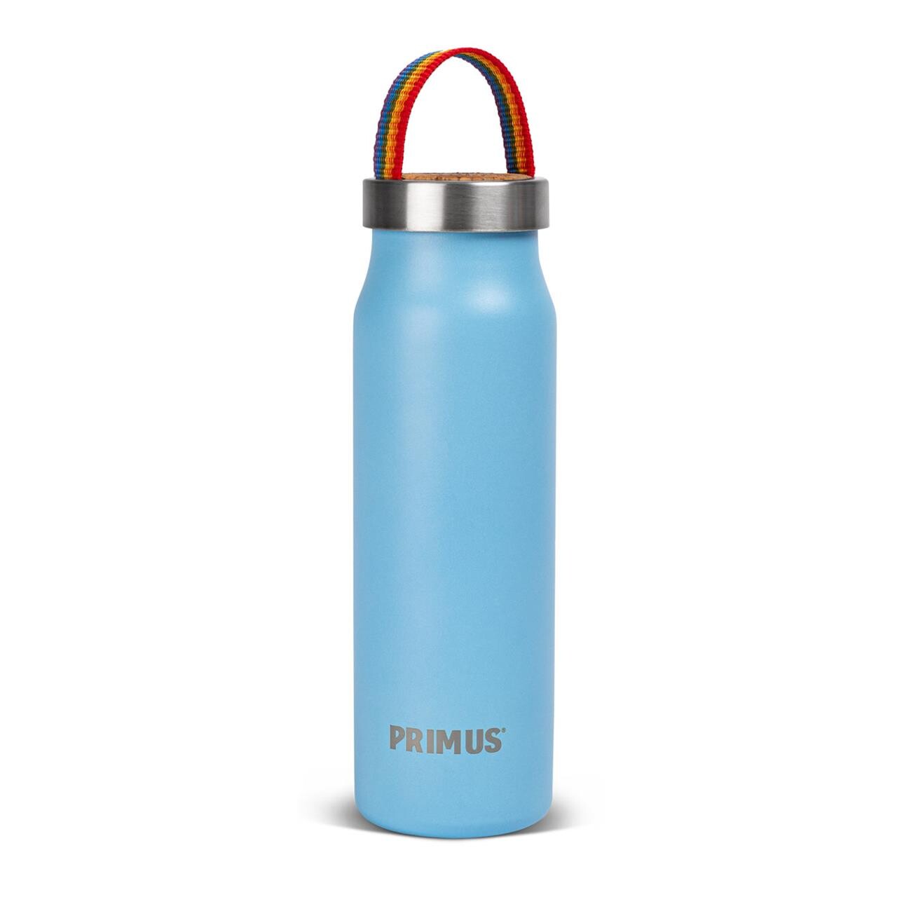 Se Primus Klunken Vaccum Bottle 0,5l (Blå (RAINBOW BLUE)) hos Friluftsland.dk