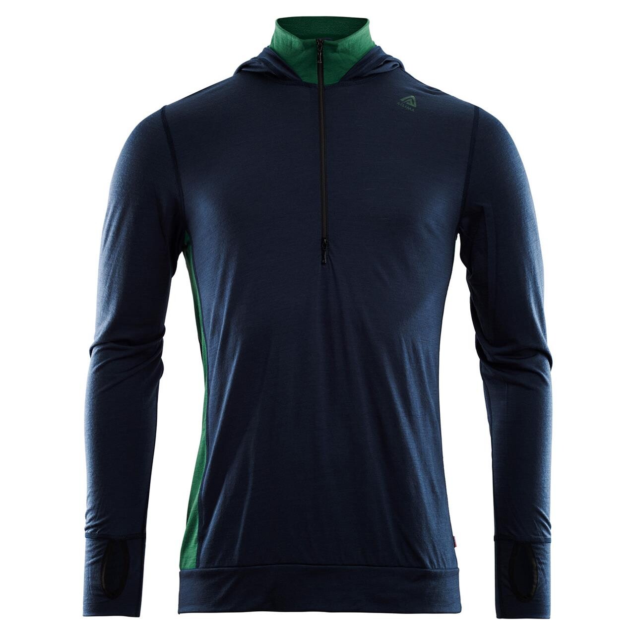  Aclima Mens LightWool Hoodie  (BLACK (JET BLACK) Small)