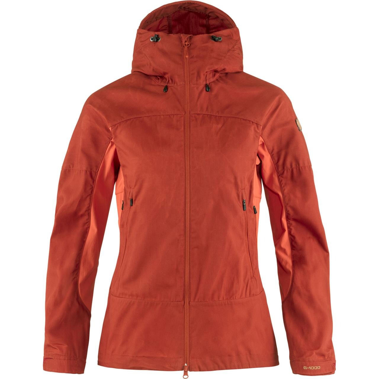 Fjällräven Womens Abisko Lite Trekking Jacket  (Rød (CABIN RED-ROWAN RED/321-333) X-small)