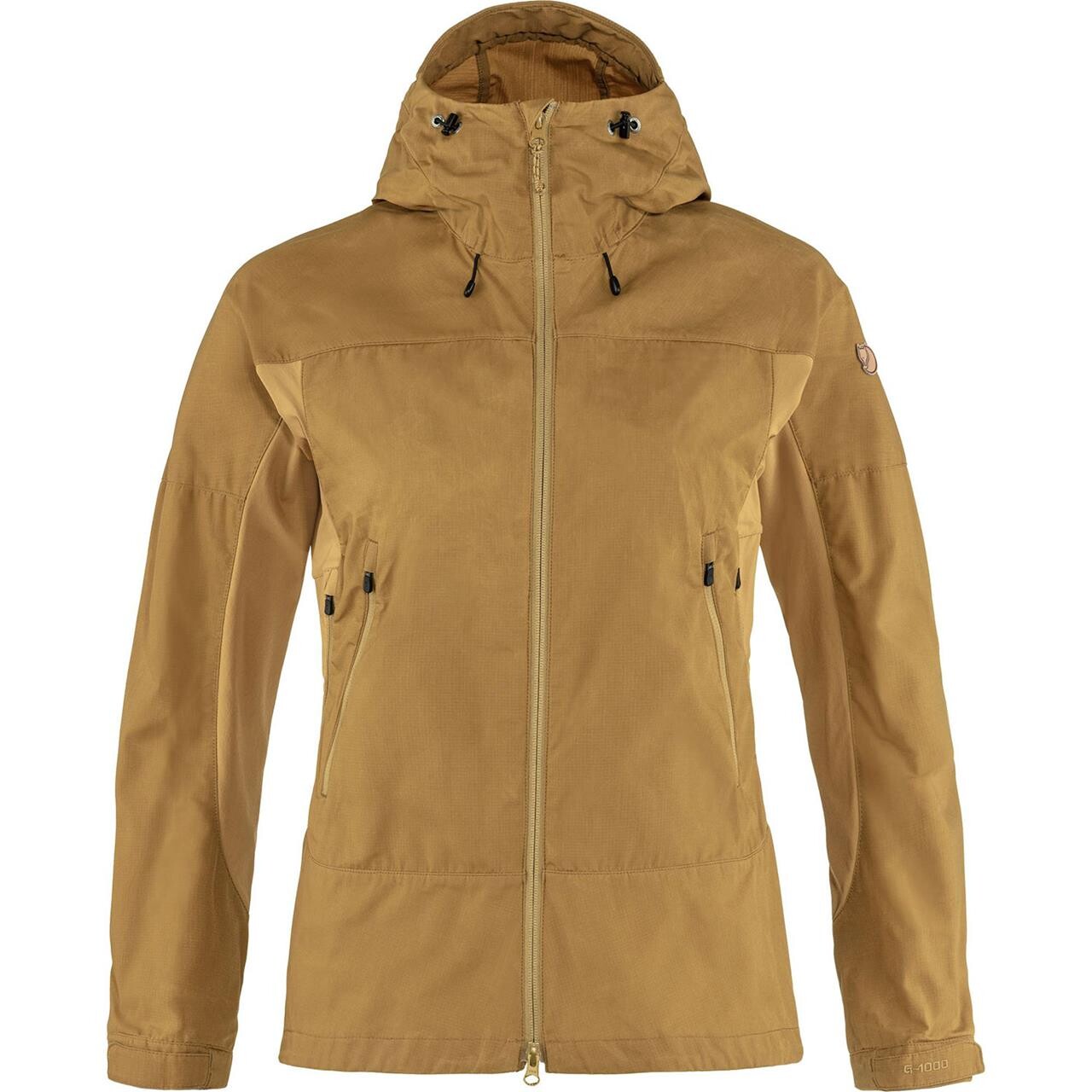 Fjällräven Womens Abisko Lite Trekking Jacket  (Brun (BUCKWHEAT BROWN/232) Medium)