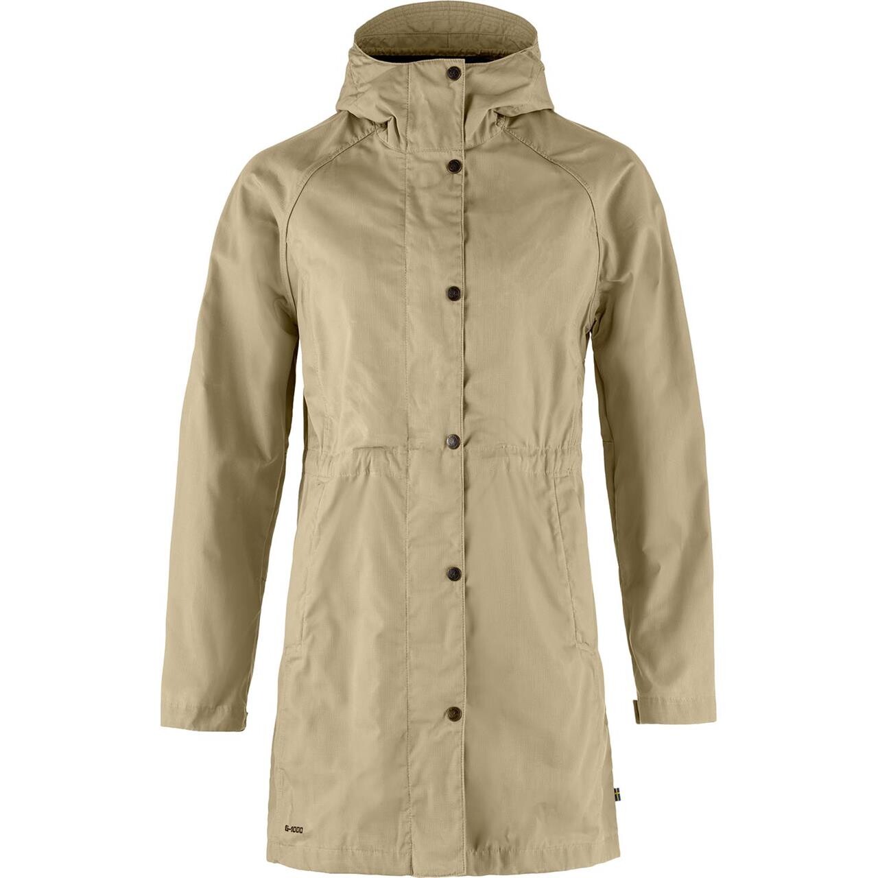 Fjallraven Womens Karla Lite Jacket Hvid Fossil/118 X-large