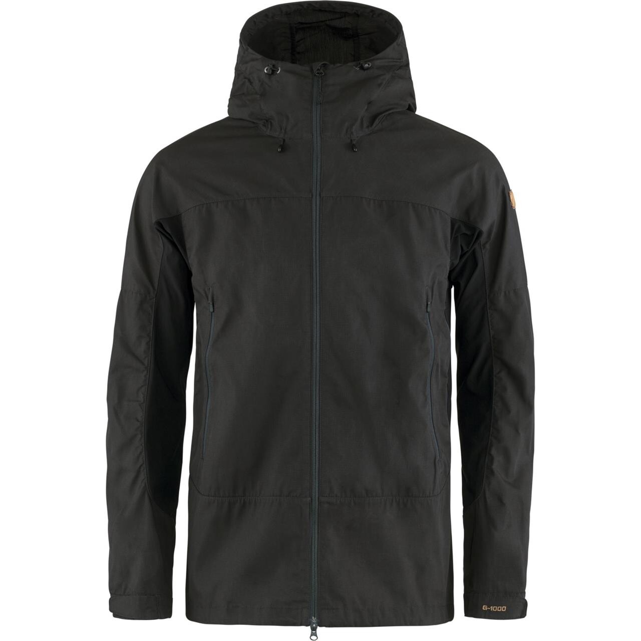 Fjallraven Mens Abisko Lite Trekking Jacket Grå Dark Grey Black/030 550 Xx Large