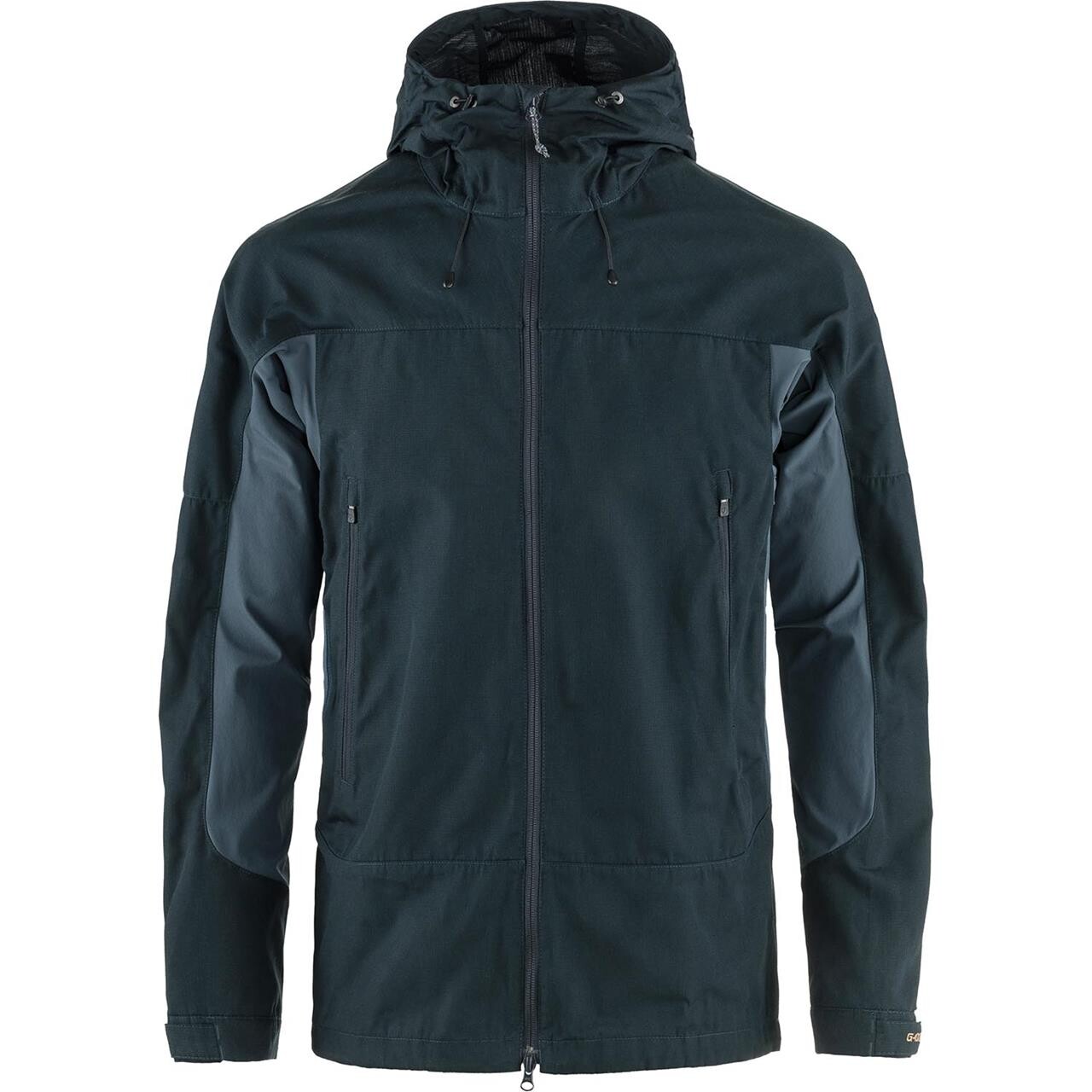 Fjallraven Mens Abisko Lite Trekking Jacket Blå Dark Navy Mtn Blue/555 570 X Large