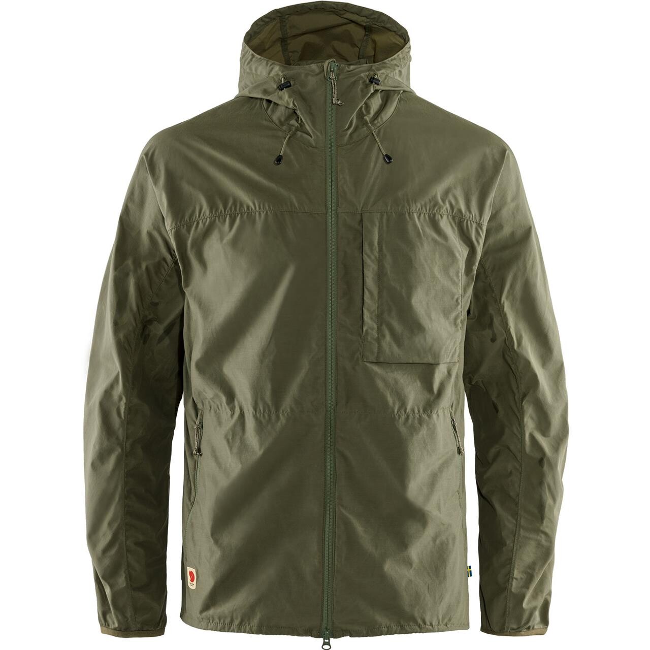 Fjällräven Mens High Coast Wind Jacket  (Grøn (GREEN/620) Medium)