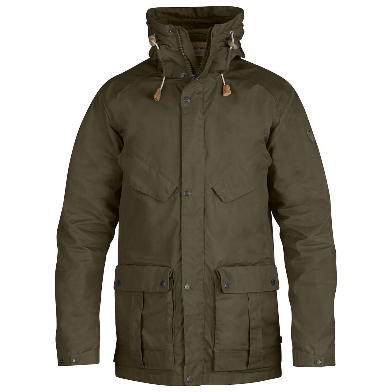 Fjällräven Mens Jacket No. 68  (Grøn (DARK OLIVE/633) XX-large)