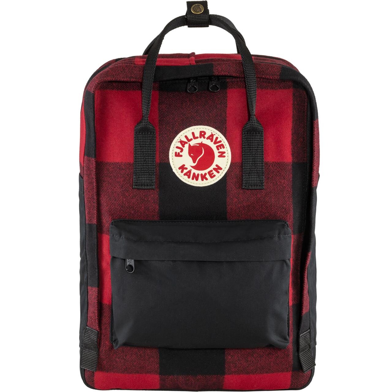 Fjallraven Kånken Re Wool Laptop 15 " Rød Red Black/320 550 One Size