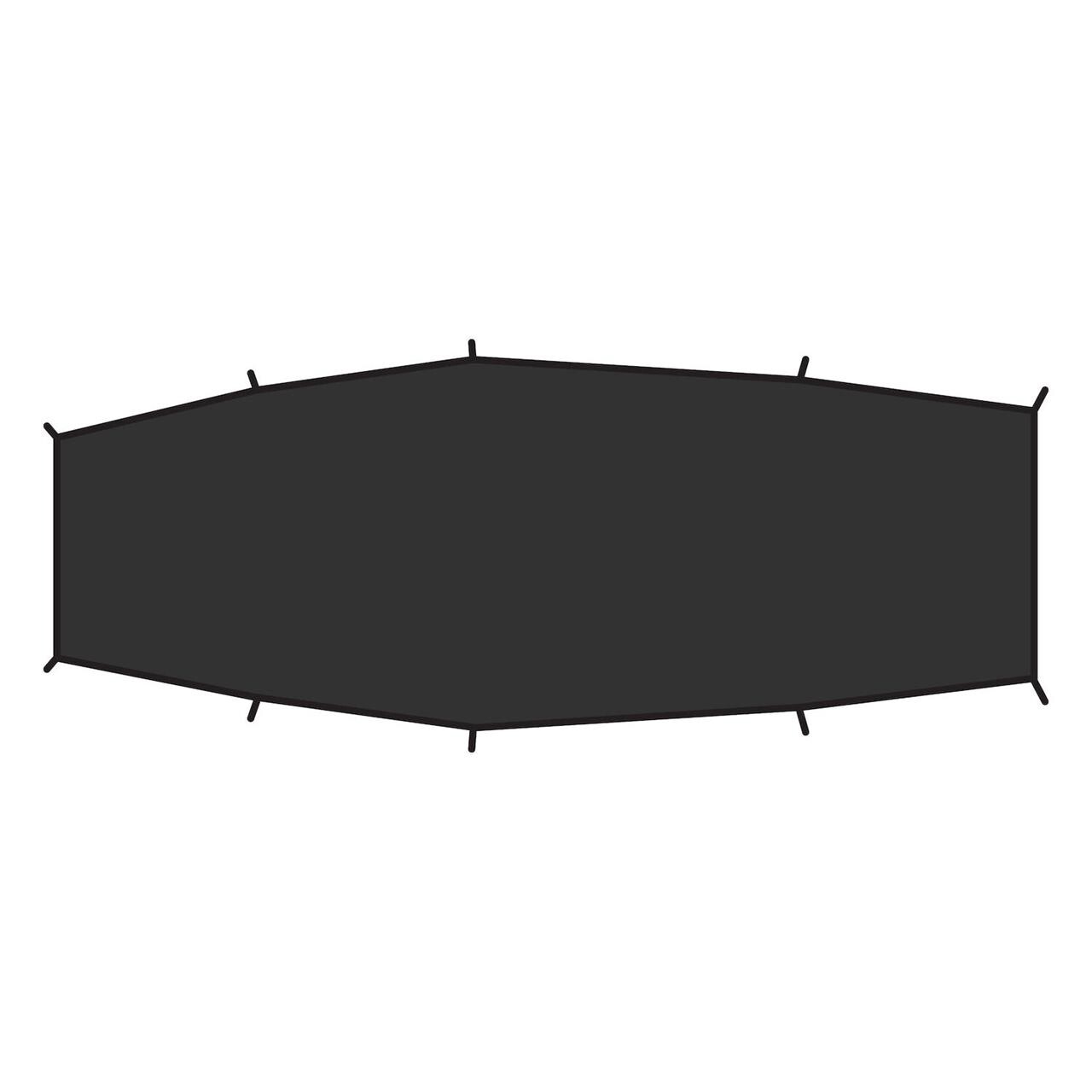 Fjällräven Shape 2 Footprint (Sort (BLACK/550))