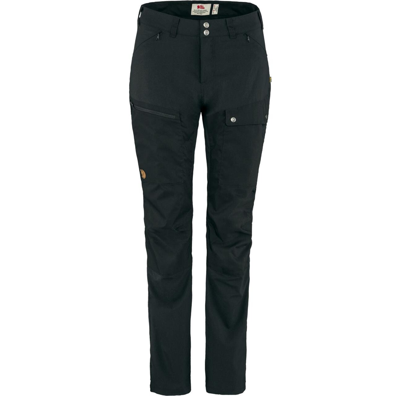 Fjällräven Womens Abisko Midsummer Trousers Short  (Sort (BLACK/550) 40)
