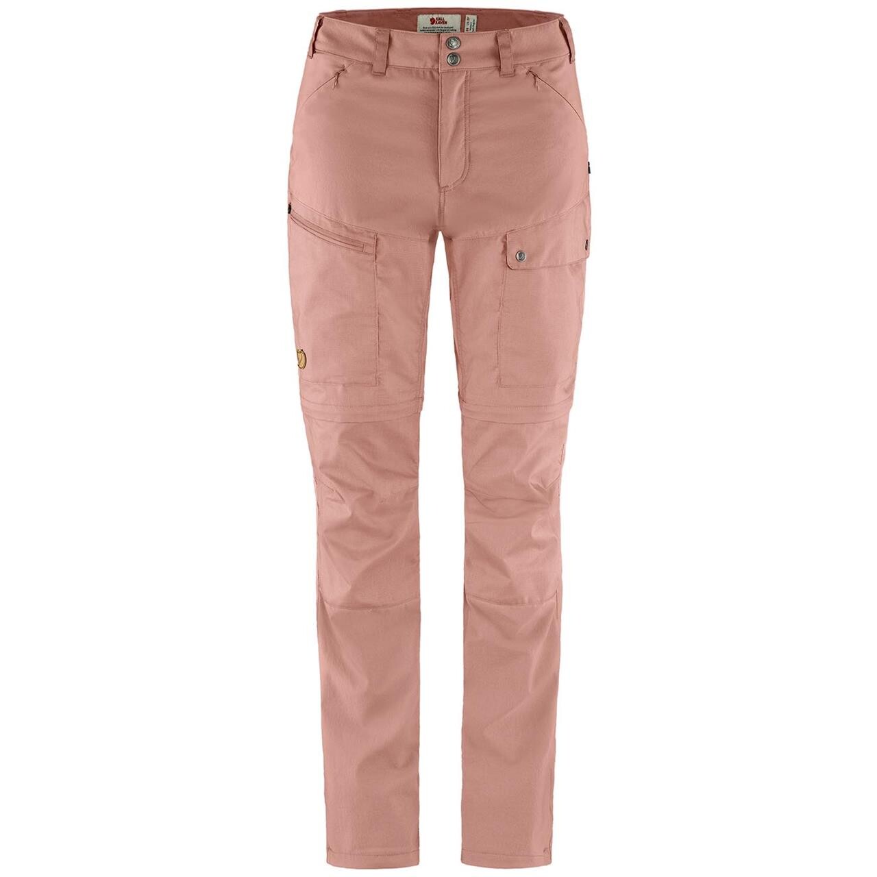 Fjällräven Womens Abisko Midsummer Zip Off Trousers  (Lyserød (DUSTY ROSE/300) 40)