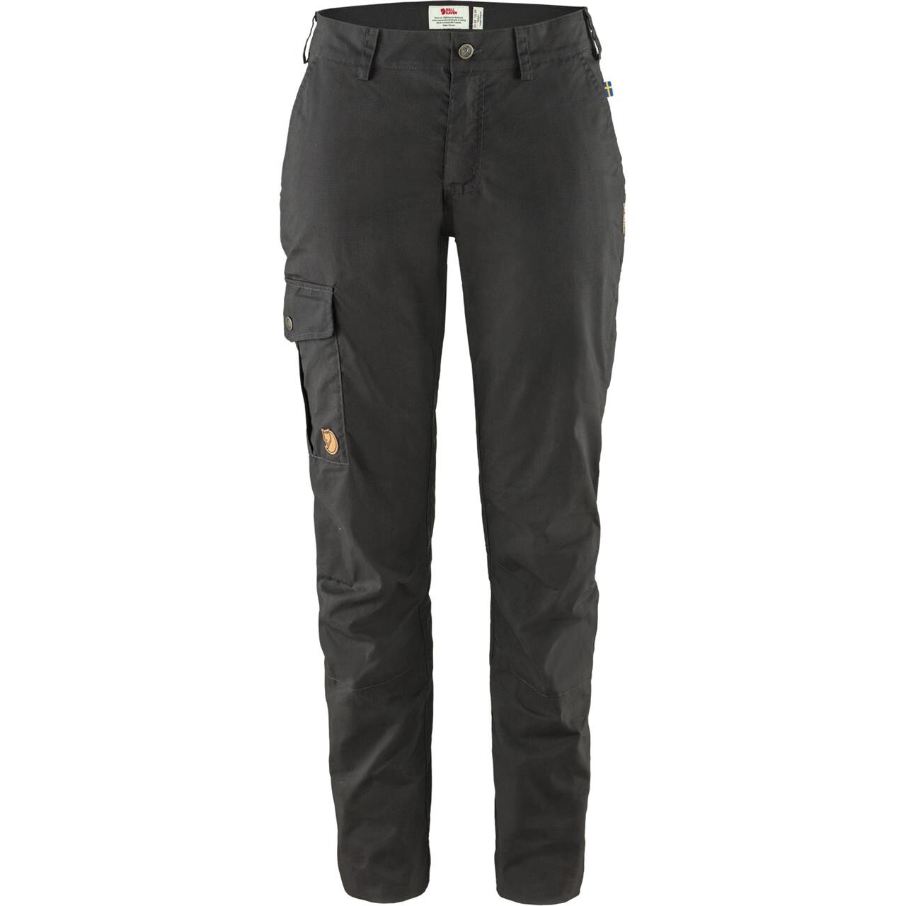 Fjällräven Womens Karla Lite Curved Trousers  (Grå (DARK GREY/030) 48)