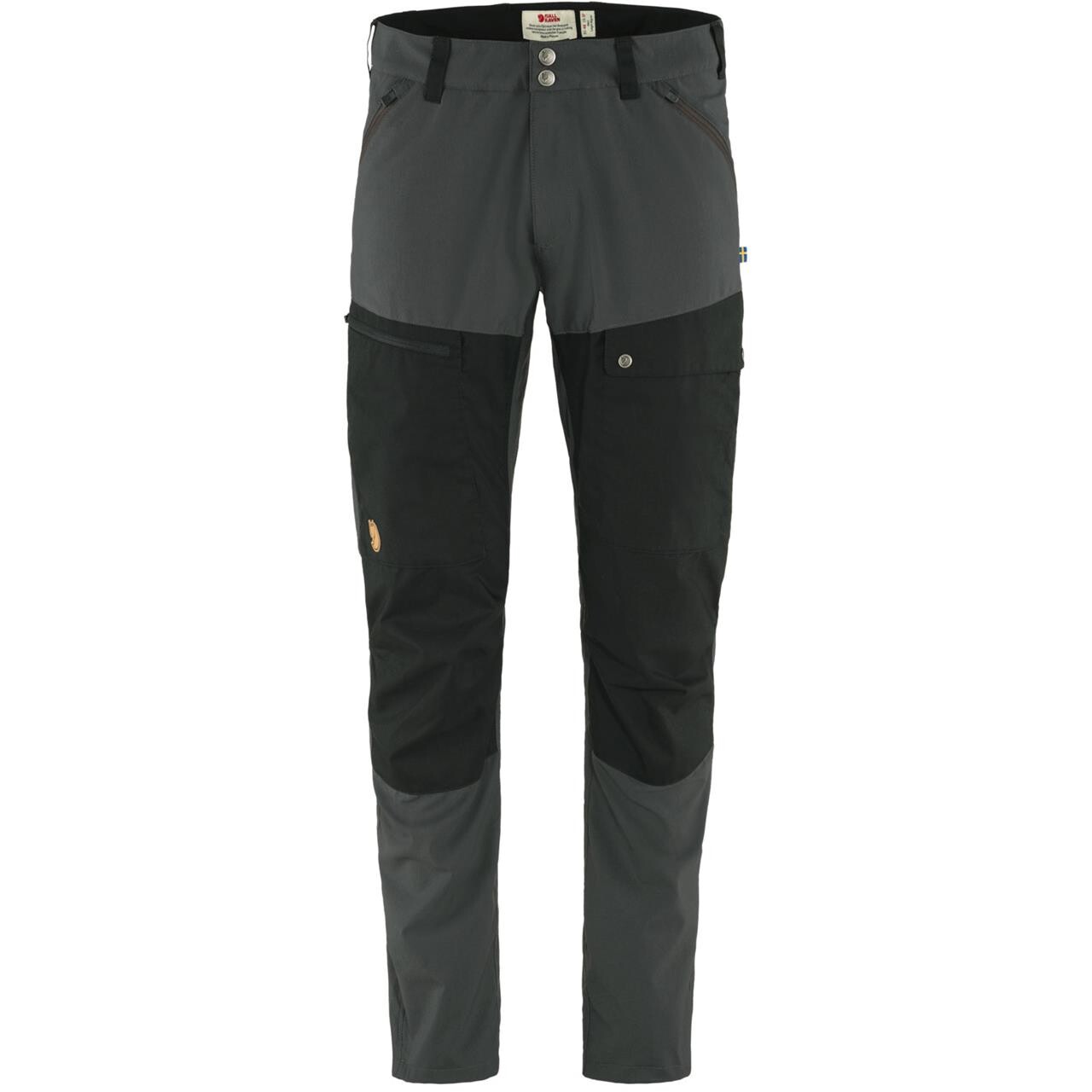 Fjällräven Mens Abisko Midsummer Trs Reg  (Grå (DARK GREY-BLACK/030-550) 54)