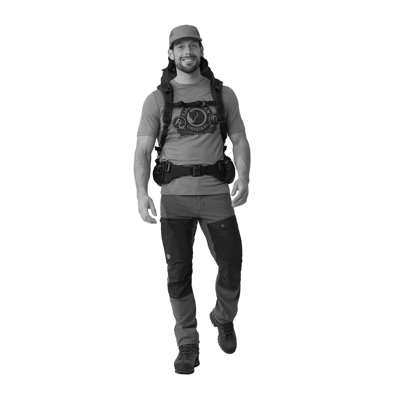Fjällräven Mens Abisko Midsummer Trs Reg  (Hvid (FOSSIL-SUEDE BROWN/118-244) 48)