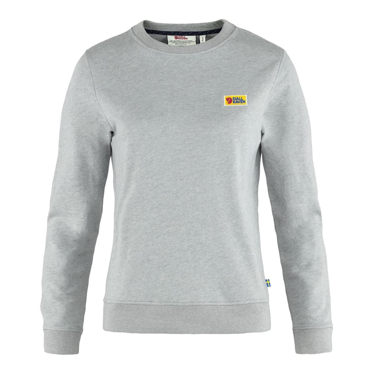  Fj&auml;llr&auml;ven Womens Vardag Sweater  (GREY (GREY-MELANGE/020-999) Large)