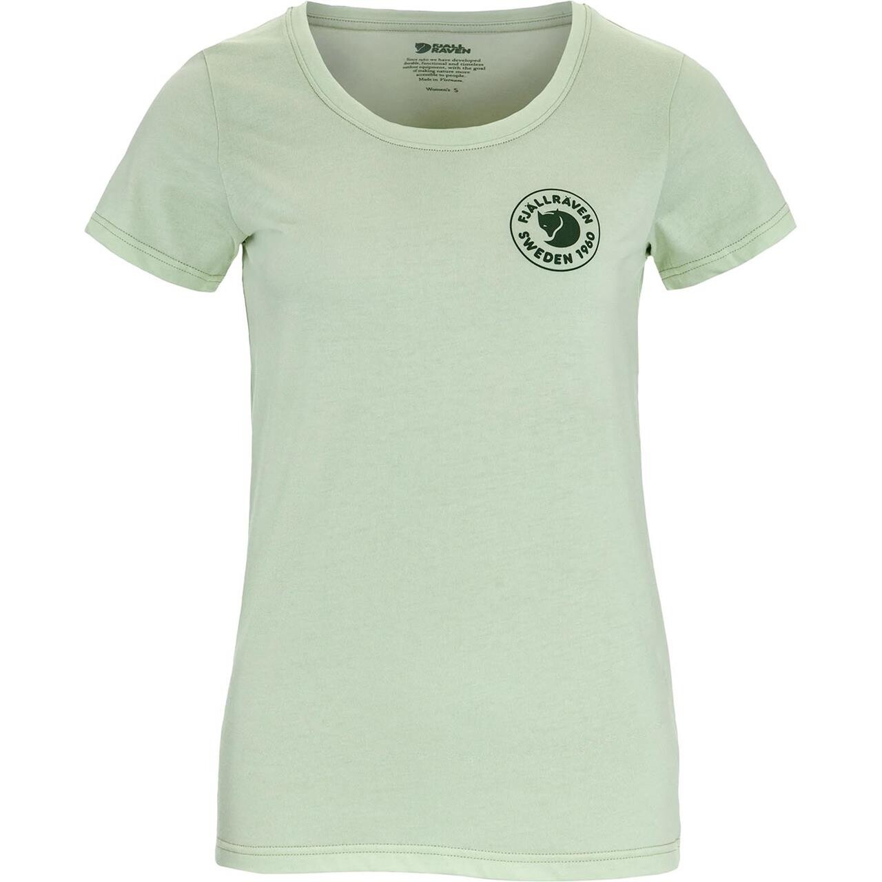 Fjällräven Womens 1960 Logo T-shirt (Grøn (SOFT JADE/637) Large)