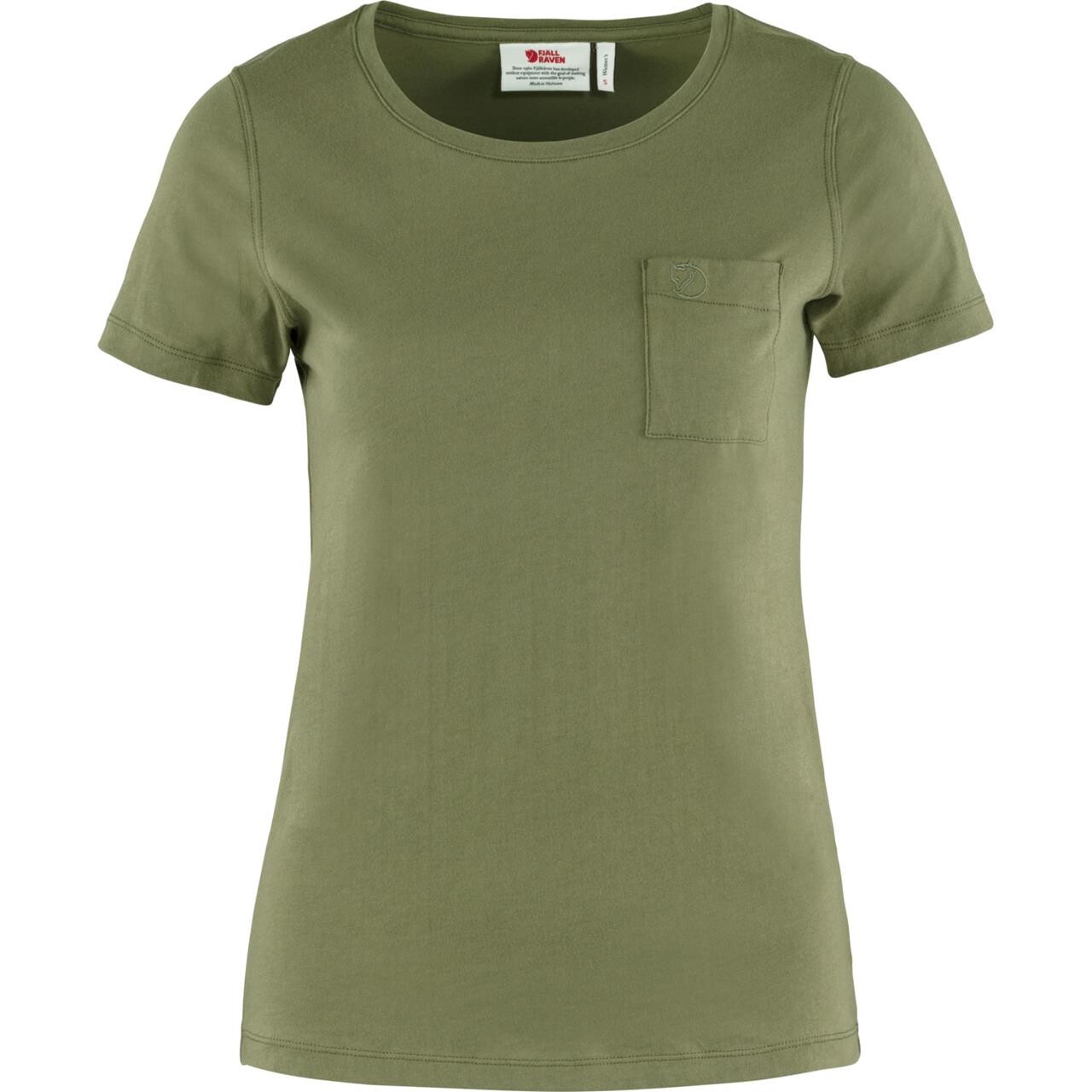  Fj&auml;llr&auml;ven Womens &Ouml;vik T-shirt  (GREEN (GREEN/620) Small)
