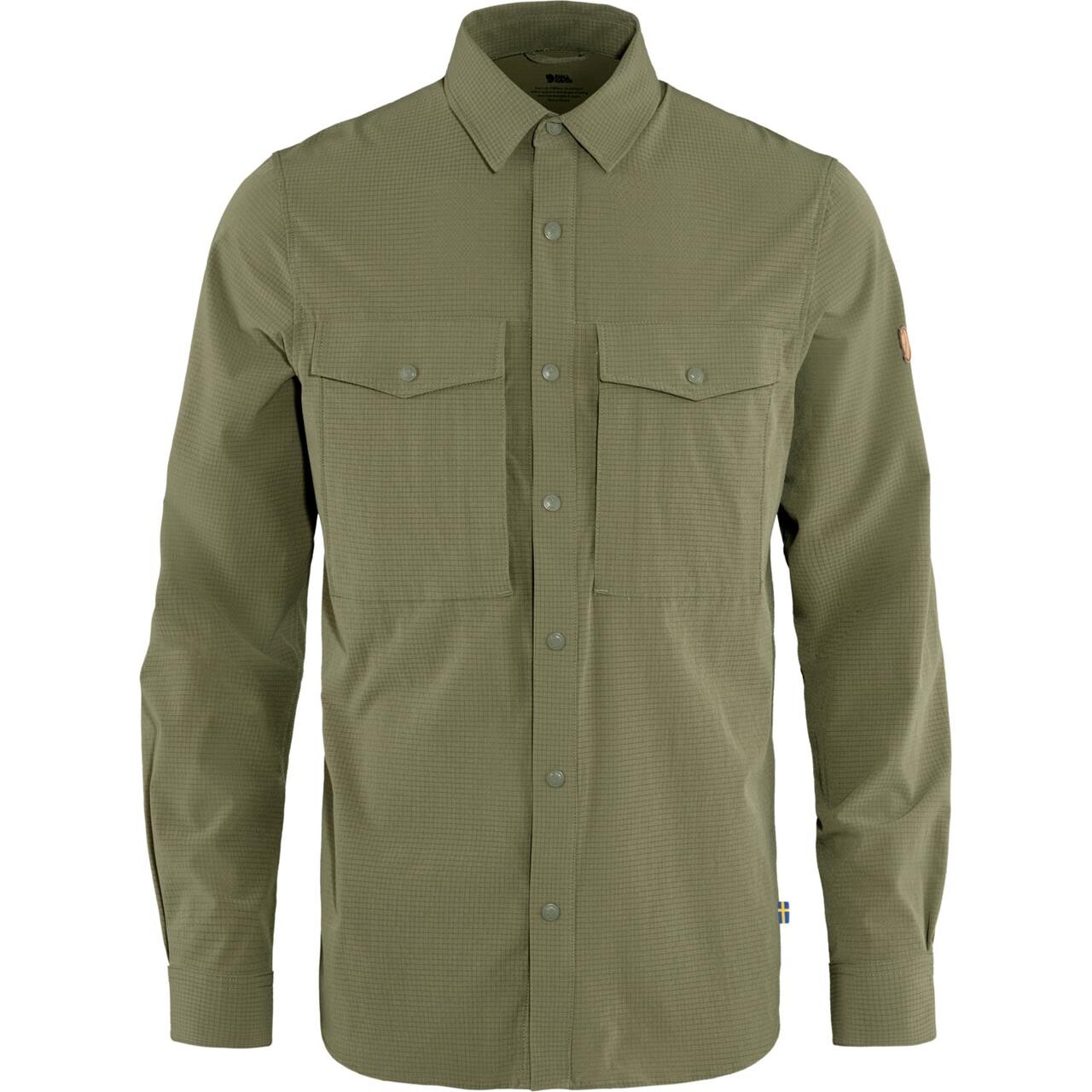 Fjällräven Mens Abisko Trekking Shirt  (Beige (LIGHT OLIVE/622) Large)