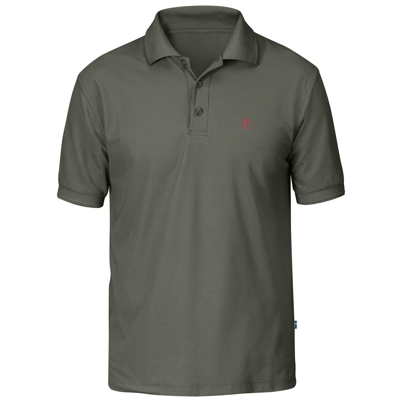 Fjällräven Mens Crowley Pique Shirt  (Grå (MOUNTAIN GREY/032) X-small)